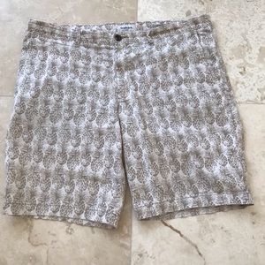 Pineapple Print Shorts